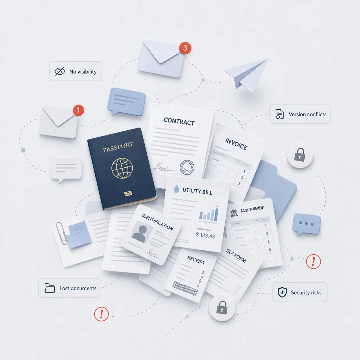 Document chaos visual