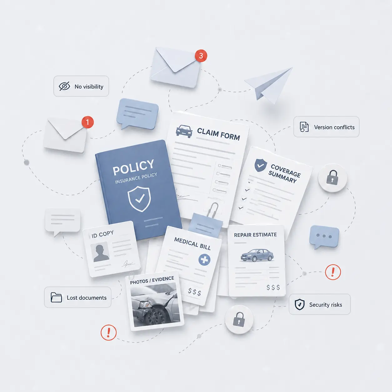 Document chaos visual