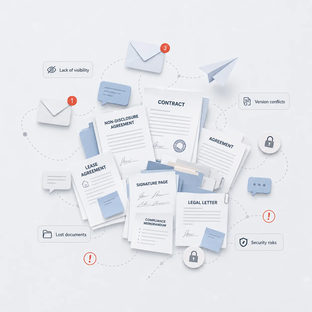 Document chaos visual