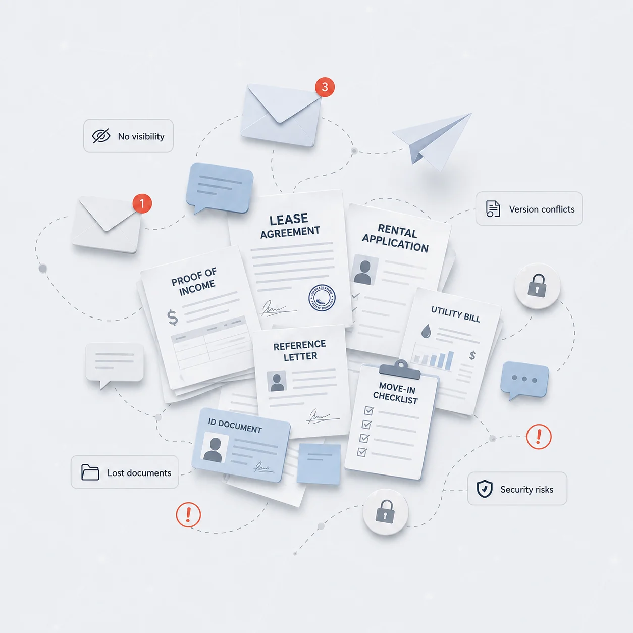 Document chaos visual